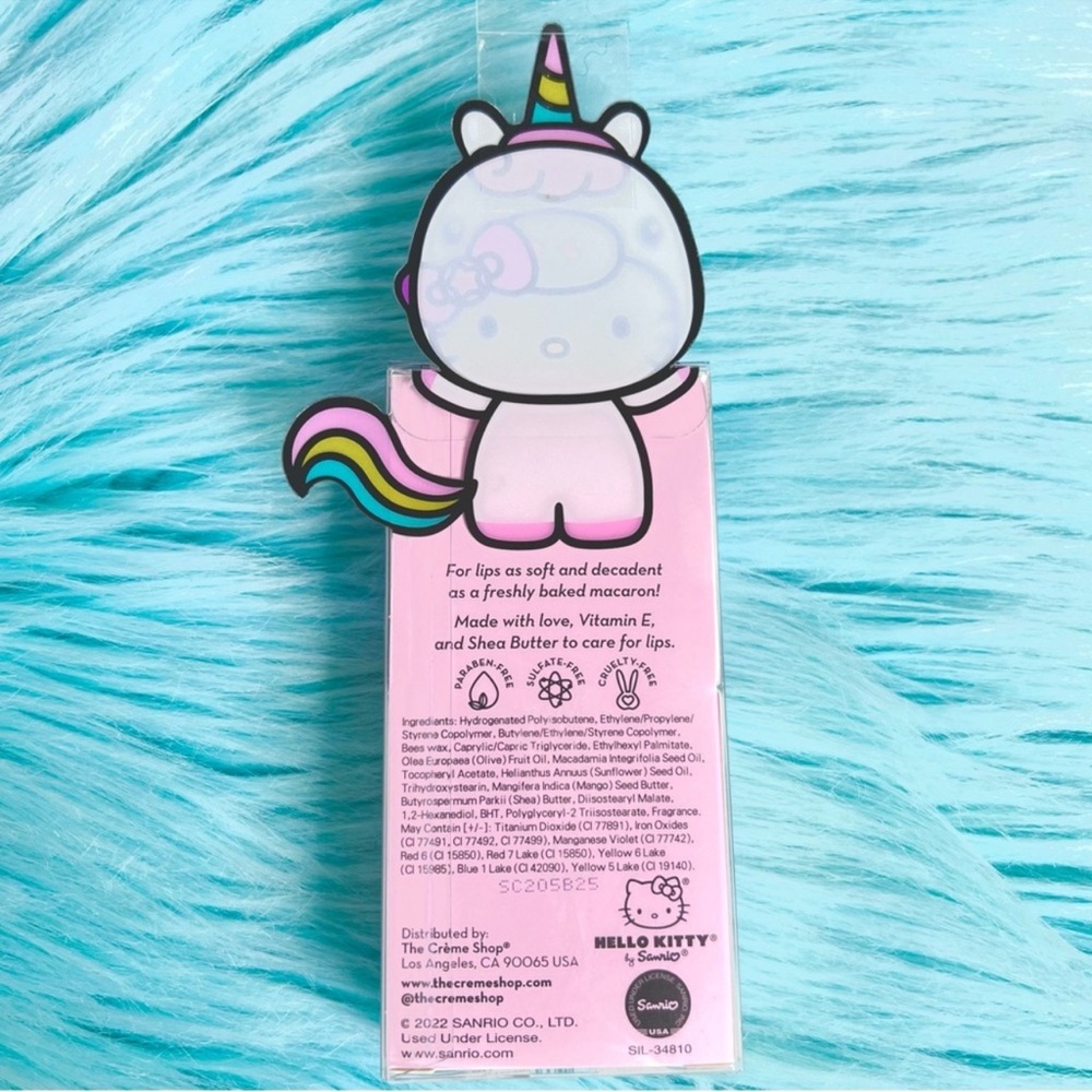 Crème Shop X Sanrio Sweet Sprinkles Hello Kitty Limited Edition Macaron Lip Balm - Picture 5 of 7